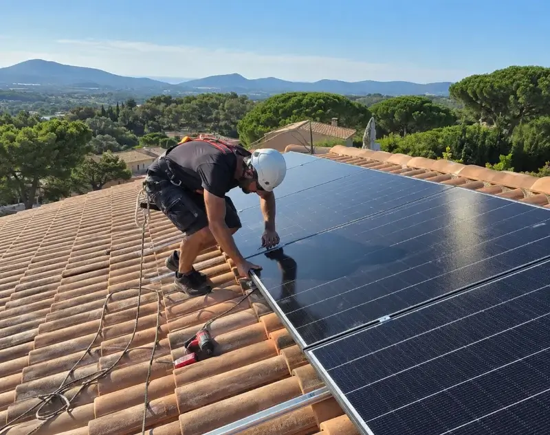 Installateur panneaux solaires Savigneux — pose photovoltaïque sur toiture