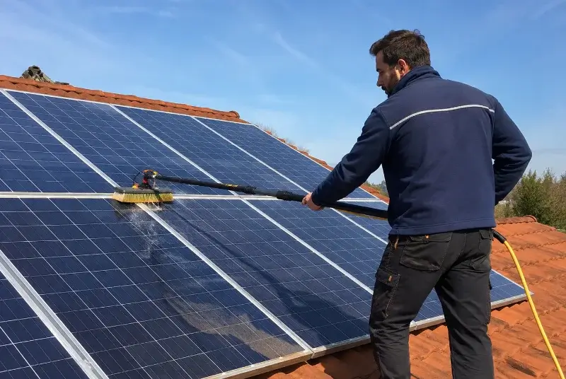 Nettoyage et entretien de panneaux solaires à Savigneux